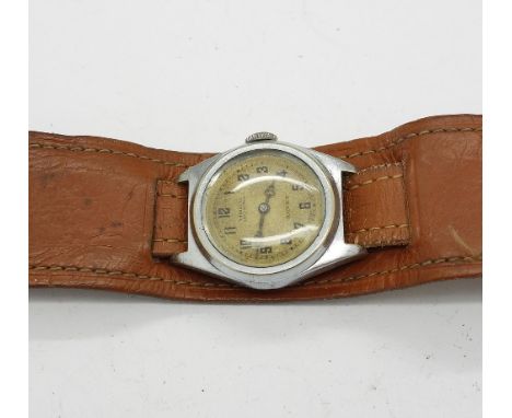 A gentleman's mid-sized Rolex wristwatch, the dial signed R. Bond & Co., Darlington, Rolex, the manual wind movement stamped 