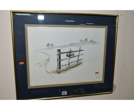 PAINTINGS AND PRINTS ETC, to include watercolours of buildings in rural settings by Dorothy Cross, watercolour of a rural sce