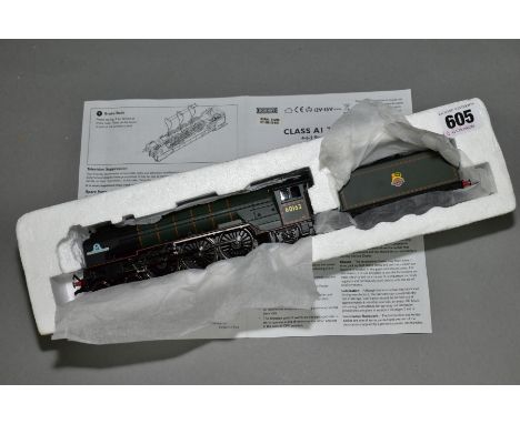 A PART BOXED HORNBY RAILWAYS 00 GAUGE LOCOMOTIVE, class A1 'Tornado' No60163, B R green livery (R3059/R3093) with instruction