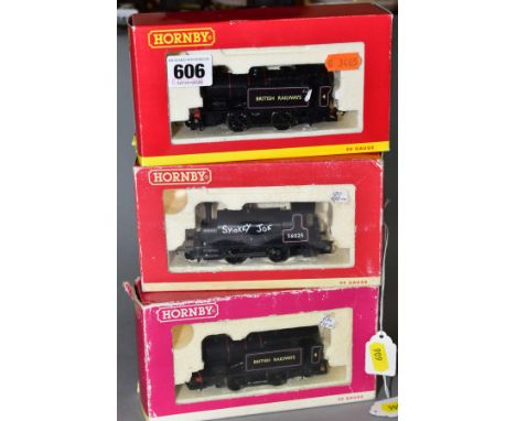 THREE BOXED HORNBY RAILWAYS 00 GAUGE TANK LOCOMOTIVES, two class D Industrial, No 4 (R2245), limited edition Hornby Collector