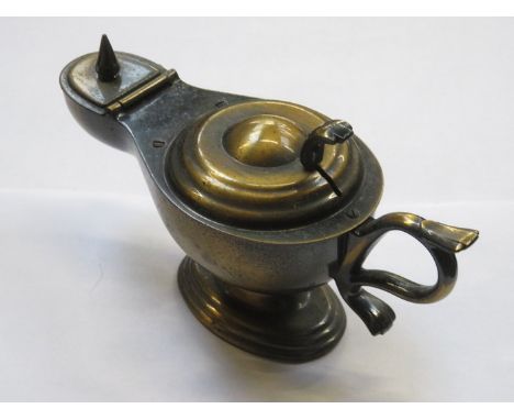 DUNHILL NOVELTY GENIE LAMP FORM TABLE LIGHTER 