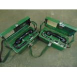 2 x PYE PTC405 Field Telephones