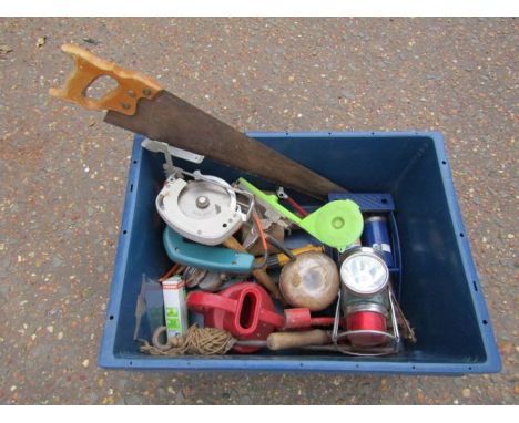 Box of mixed tools etc 