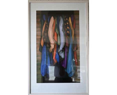 after Colin Smith (British, born 1953) print of wardrobe framed and glazed 40" x 25.5"  