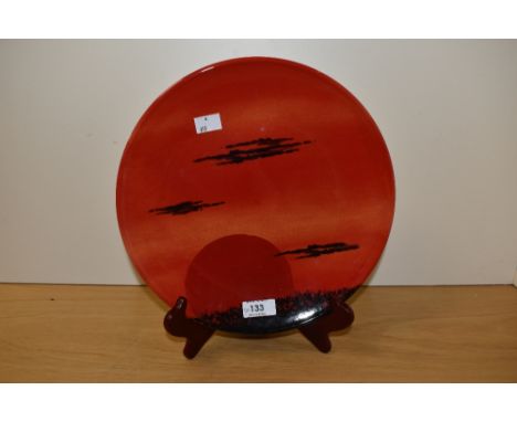 A Poole Pottery African Sky pattern plate.
