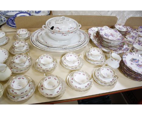 A Cauldron part tea service, an Aynsley part tea service and other teawares.