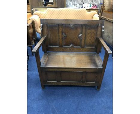 MONKS OAK BENCH