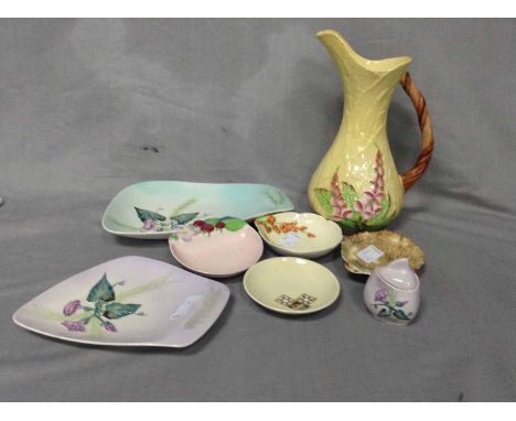 CARLTONWARE JUGalong with six other items of Carltonware