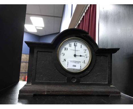 OAK MACKAY AND CHISHOLM MANTEL CLOCK
