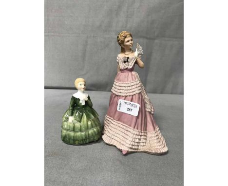 LOT OF VARIOUS FIGURESincluding Royal Doulton, Royal Worcester etc