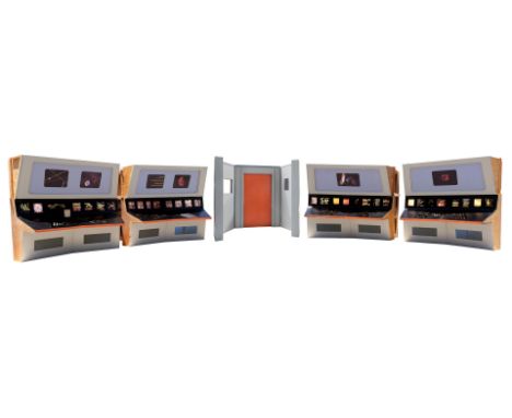 STAR TREK: ENTERPRISE (T.V. SERIES, 2005) - Full-Size "In A Mirror, Darkly" Original Series-Style Defiant Bridge Set - A full