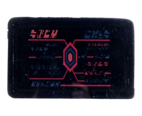 STAR TREK: DEEP SPACE NINE (1993-1999) - Michael and Denise Okuda Collection: Ferengi Console Panel - A Ferengi console panel