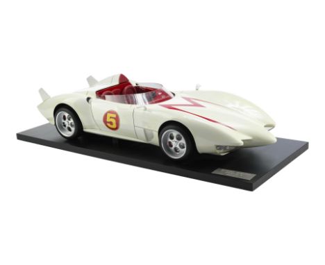 SPEED RACER (2008) - Mach 5 Model Miniature Crew Gift - A Mach 5 model miniature crew gift from the production of the Wachows
