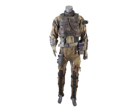 MASTERS OF THE UNIVERSE (1987) - Eternian Soldier Costume - An Eternian soldier costume from Gary Goddard's fantasy adventure