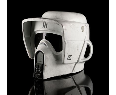 STAR WARS: RETURN OF THE JEDI (1983) - Imperial Scout Trooper "Biker Scout" Helmet - A biker scout helmet from Richard Marqua