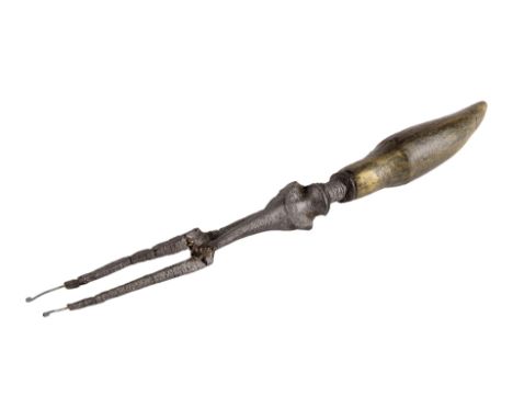 INDIANA JONES AND THE TEMPLE OF DOOM (1984) - Indiana Jones' (Harrison Ford) Stunt Club Obi Wan Fork - Indiana Jones' (Harris