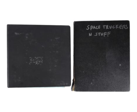 SPACE TRUCKERS (1996) - Production Art Binder and Sketchbook - A production art binder and sketchbook from Stuart Gordon's Sp