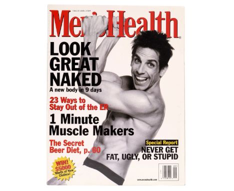 ZOOLANDER (2001) - Derek Zoolander (Ben Stiller) Men's Health Magazine - A Derek Zoolander (Ben Stiller) Men's Health magazin