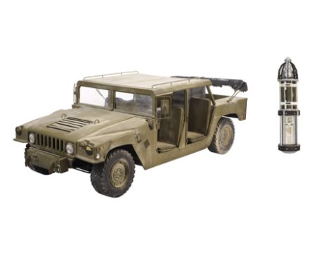 BROKEN ARROW (1996) - Humvee and Bomb Model Miniatures - Humvee and bomb model miniatures from John Woo's Broken Arrow. Riley