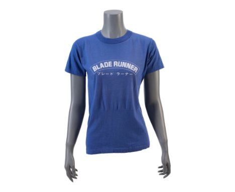 BLADE RUNNER (1982) - Crew T-Shirt - A crew T-shirt from Ridley Scott's Blade Runner. Production gifted shirts in this style 