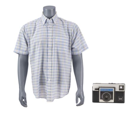 RAIN MAN (1988) - Raymond "Ray" Babbitt's (Dustin Hoffman) Shirt and Camera - Raymond "Ray" Babbitt's (Dustin Hoffman) shirt 