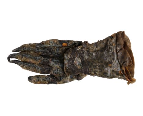 PREDATOR (1987) - Predator (Kevin Hall) Right Hand - A Predator (Kevin Hall) right hand from John McTiernan's Predator. The t