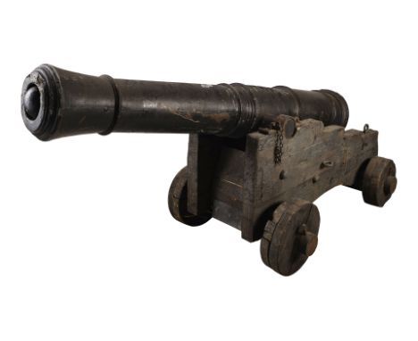 PIRATES OF THE CARIBBEAN: THE CURSE OF THE BLACK PEARL (2003) - Full-Size Black Pearl Cannon - A full-size Black Pearl cannon