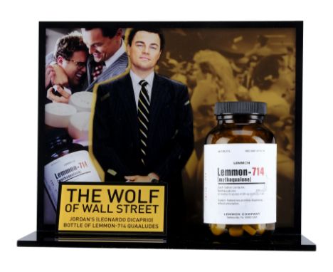 THE WOLF OF WALL STREET (2013) - Jordan Belfort's (Leonardo DiCaprio) Lemmon Bottle - Jordan Belfort's (Leonardo DiCaprio) Le