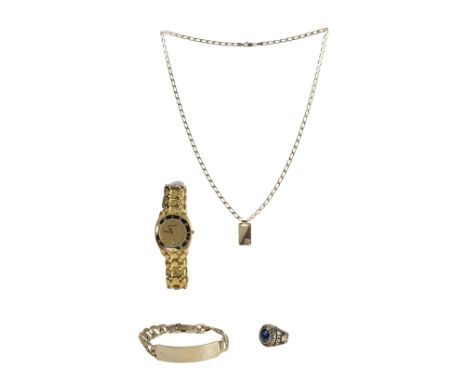SNAKE EYES (1998) - Rick Santoro's (Nicholas Cage) Jewelry - Rick Santoro's (Nicholas Cage) jewelry from Brian De Palma's Sna