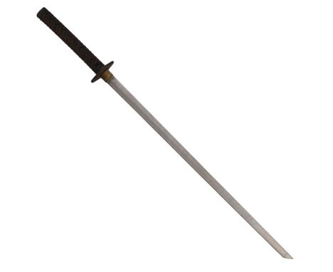 BATMAN BEGINS (2005) - Bruce Wayne's (Christian Bale) Stunt Katana - Bruce Wayne's (Christian Bale) stunt katana from Christo
