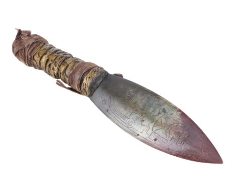 NATIONAL TREASURE: BOOK OF SECRETS (2007) - Bloodied Cibola Knife - A bloodied Cibola knife from Jon Turteltaub's National Tr
