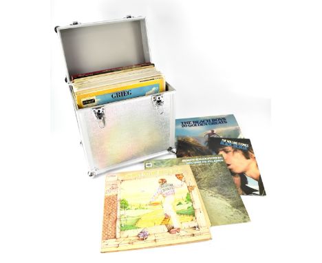 A small quantity of LPs and singles to include Elton John 'Goodbye Yellow Brick Road', Rolling Stones 'Black and Blue', The B