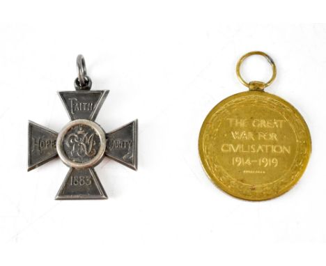 A George V Royal Red Cross Medal, 2nd Class, also a War Medal awarded to Sister D Lund, Q.A.R.N.N.S (Dorothy Lund was later a