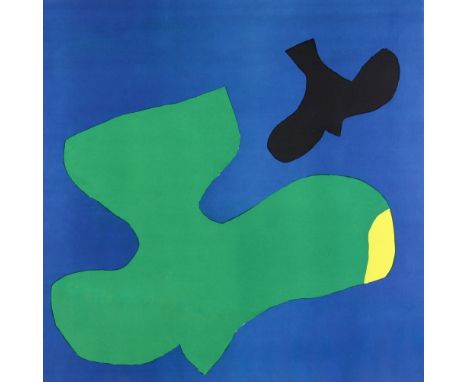 Philip Sutton (British, b.1928). Hawaii, Artist proof, 1966. 50cm square. .  appears in good overall condition, no damage not