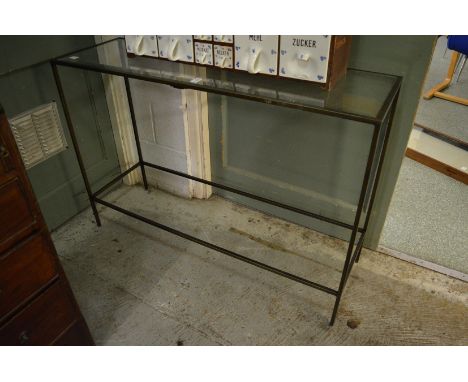 A console table.