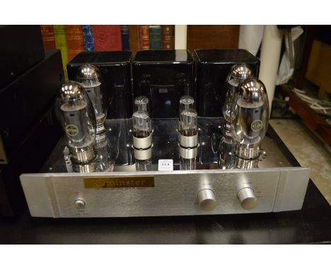 A Separo P88I vacuum tube stereo integrated amplifier.
