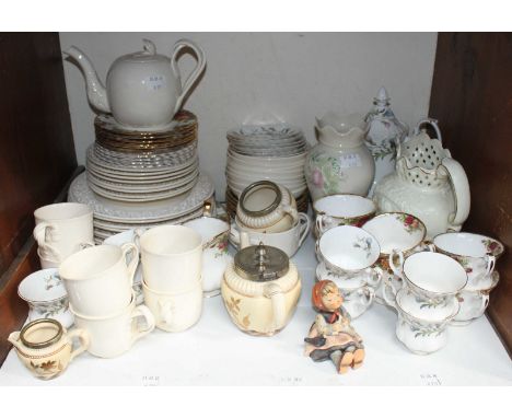 SECTION 2. A good quantity of assorted mixed ceramics including Royal Albert 'Old Country Roses' and Brigadoon' pattern part 