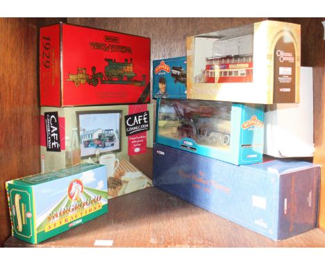 A Corgi 'Dibnah's Choice Foden Steam Tanker,' and 'Fowler B6 Crane Engine & Log Trailer,' Matchbox YS-16 Scammell 100 Ton Tra