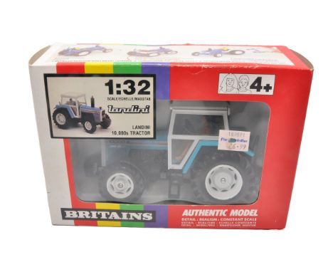 Britains 1/32 farm model issue comprising Landini 10,000s Tractor, appears to be without fault, secure in original box (minor