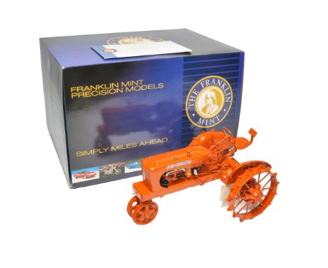 Franklin Mint 1/12 farm model issue comprising Allis Chalmers Tractor in original packaging, Model would appear to have been 
