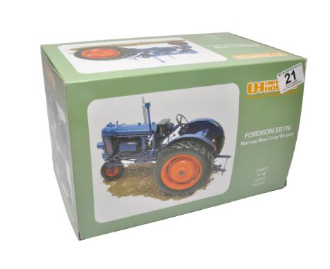 Universal Hobbies 1/16 farm model issue comprising Fordson E27N Narrow Row Crop Version. Looks to be without obvious signs of