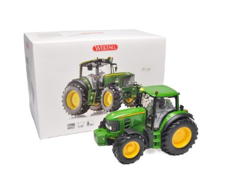 Wiking 1/32 farm model issue comprising John Deere 6930 tractor. Appears to be without notable fault in original packaging an