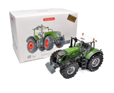Wiking 1/32 farm model issue comprising Fendt 936 tractor. Appears to be without notable fault in original packaging and box 