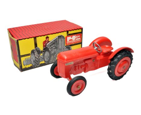 Triton (for Lego) Large Scale Plastic Ferguson Tractor. Red including wheels. Displays excellent with little sign of wear, in
