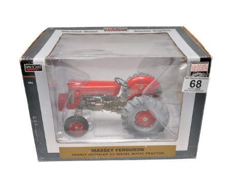 SpecCast 1/16 farm model issue comprising Massey Ferguson 65 Diesel Matic Tractor. Looks to be without obvious signs of fault