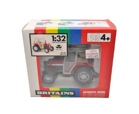 Britains farm model issue comprising Massey Ferguson MF 362 Tractor, excellent and secure in box.