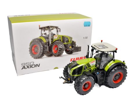 Wiking 1/32 farm model issue comprising Claas Axion 950 tractor. Appears to be without notable fault in original packaging an