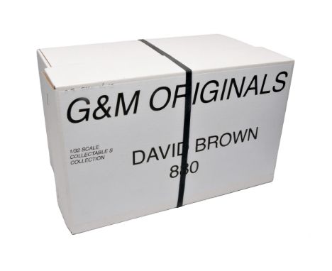G &amp; M Originals 1/16 farm model issue comprising Limited Edition 12/50 David Brown 880 tractor. Looks to be complete with