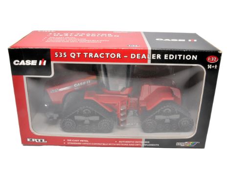 Britains farm model issue 14540 comprising Case IH 535 QT Tractor - Dealer Edition. Excellent and secure in original packagin