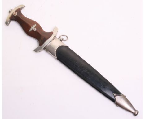 Third Reich NSKK Dress Dagger by Hugo Koller, Solingen, the dagger is complete with the original handle, having eagle and SA 